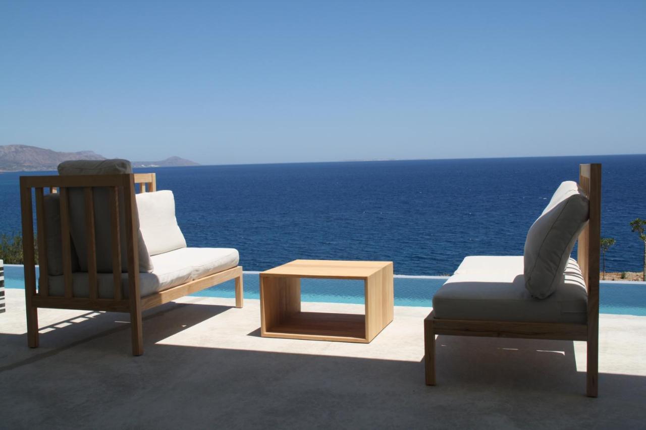 Kuro Beach House - Oceanfront Luxury & 25M Pool Achlia Bagian luar foto