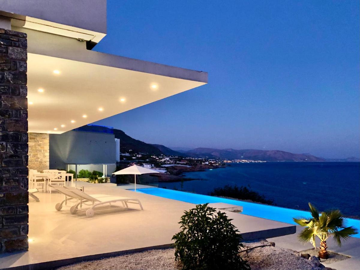 Kuro Beach House - Oceanfront Luxury & 25M Pool Achlia Bagian luar foto