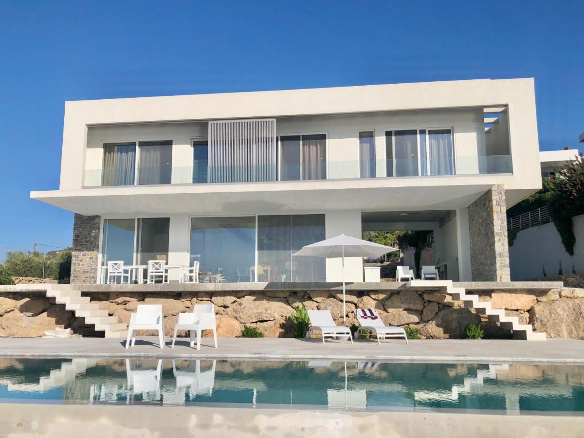 Kuro Beach House - Oceanfront Luxury & 25M Pool Achlia Bagian luar foto