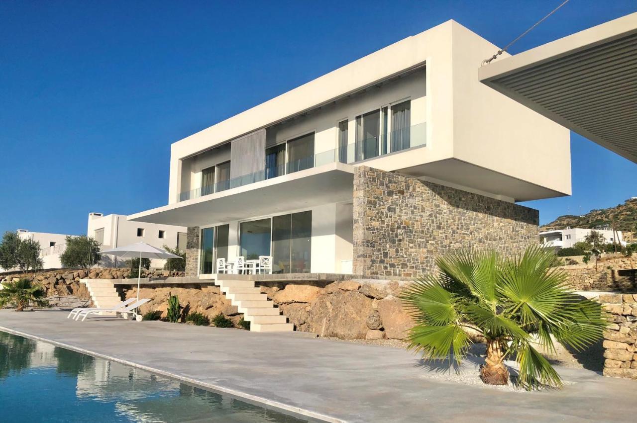 Kuro Beach House - Oceanfront Luxury & 25M Pool Achlia Bagian luar foto